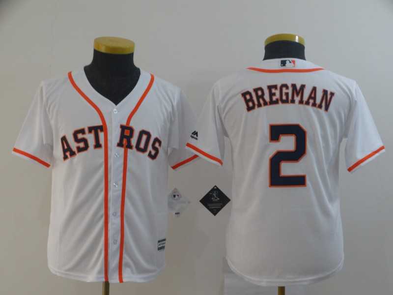 Youth Astros 2 Alex Bregman White Cool Base Jersey,We sell and wholesale Youth Astros 2 Alex Bregman White Cool Base Jersey on line form chian!